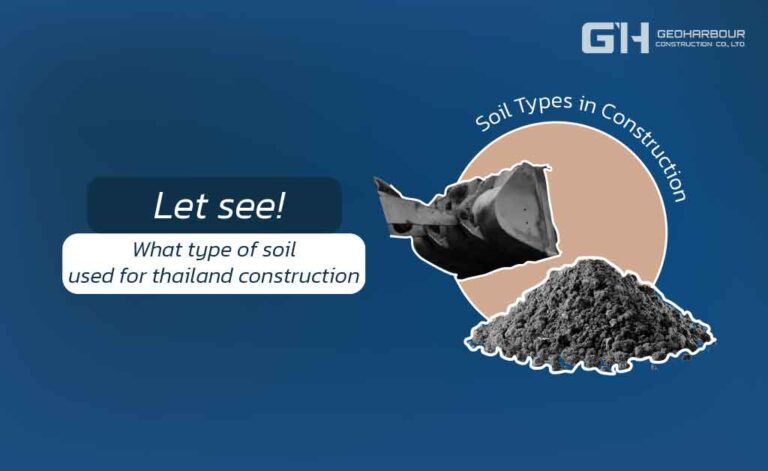 Type of soil used in construction by Geoharbour