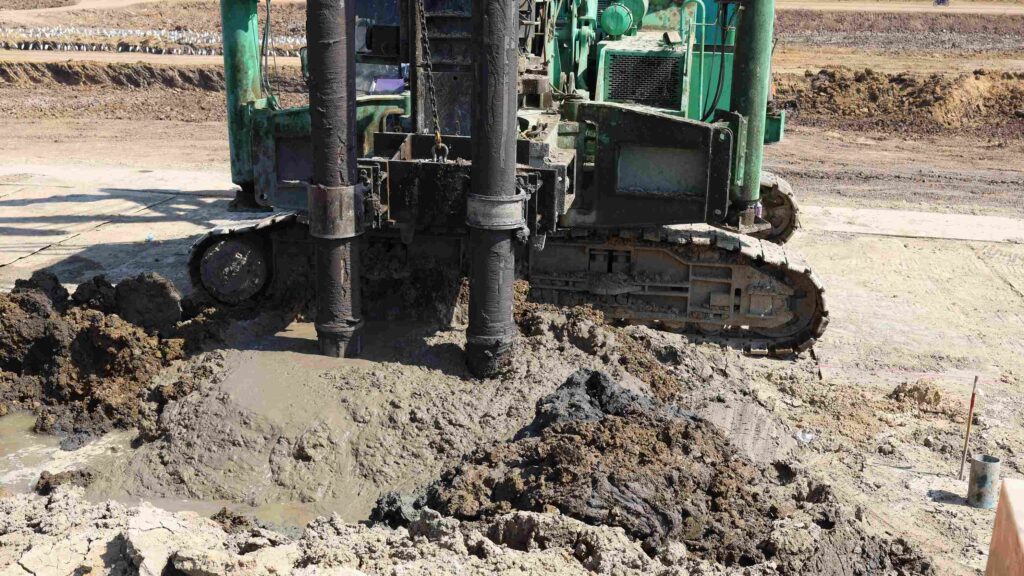 Deep Cement Mixing Machine by Geoharbour Construction